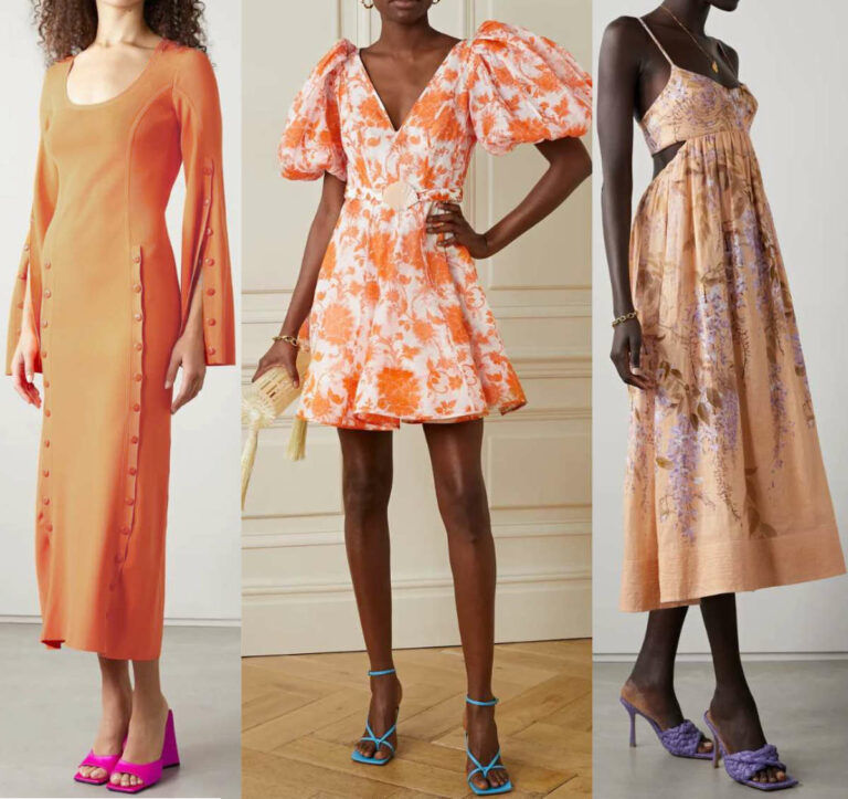 10 Best Color Shoes To Go With Peach Dresses Outfits A Color Guide