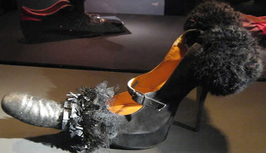 Lady Gaga Penis Shoes on Heels