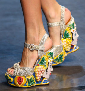 Dolce & Gabbana Women's Shoes From Spring 2013 Milan Runway