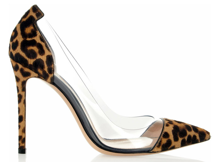 I Want! Gianvito Rossi's Leopard Print PVC Pumps for Spring 2014!