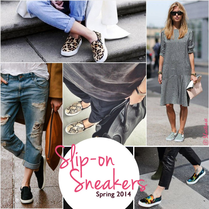Street Style Trending Shoes: Slip-on 