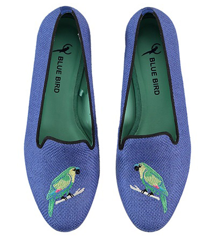 blue bird shoe
