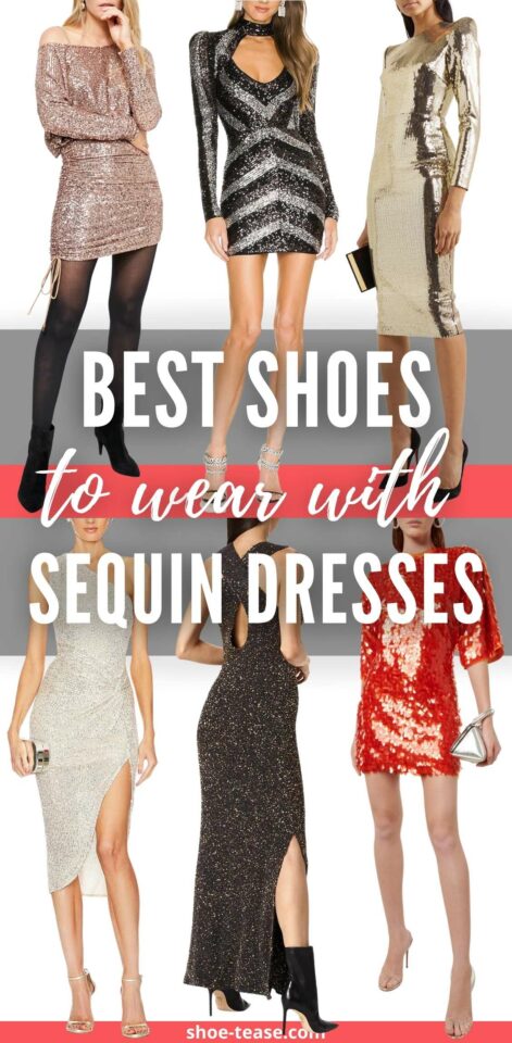 Best Shoes to Wear with Sequin Dress