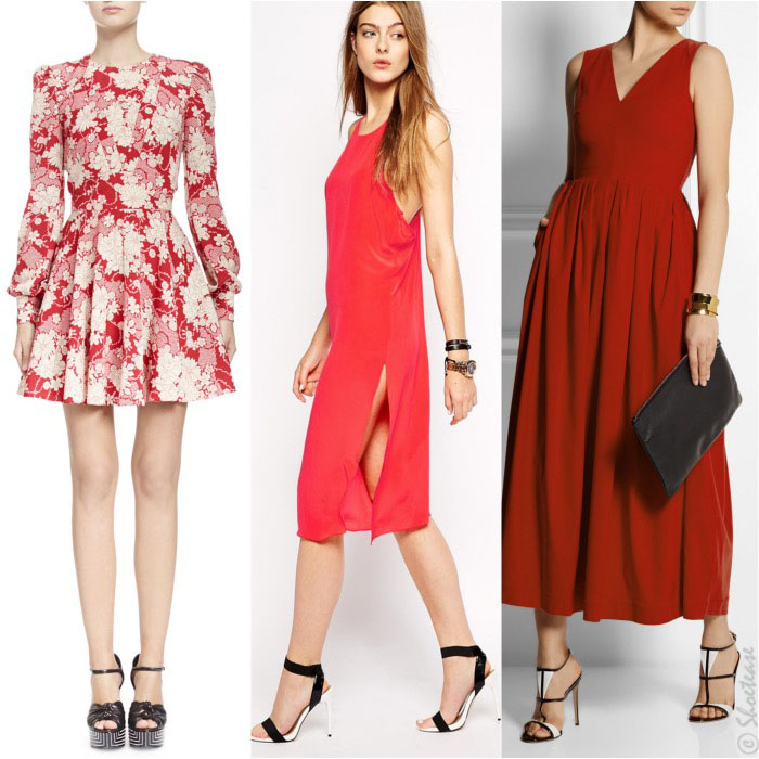 What to wear with red dress - Buy and Slay