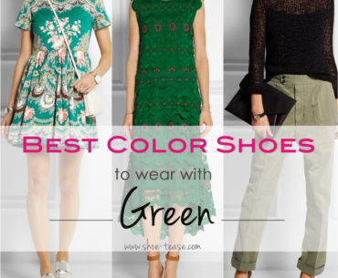 green and white dress shoes