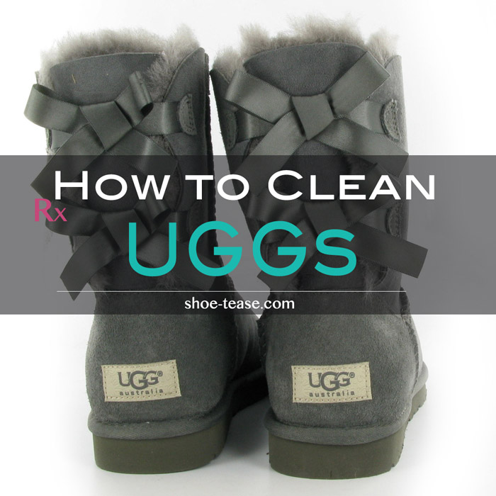 what can i clean my uggs with