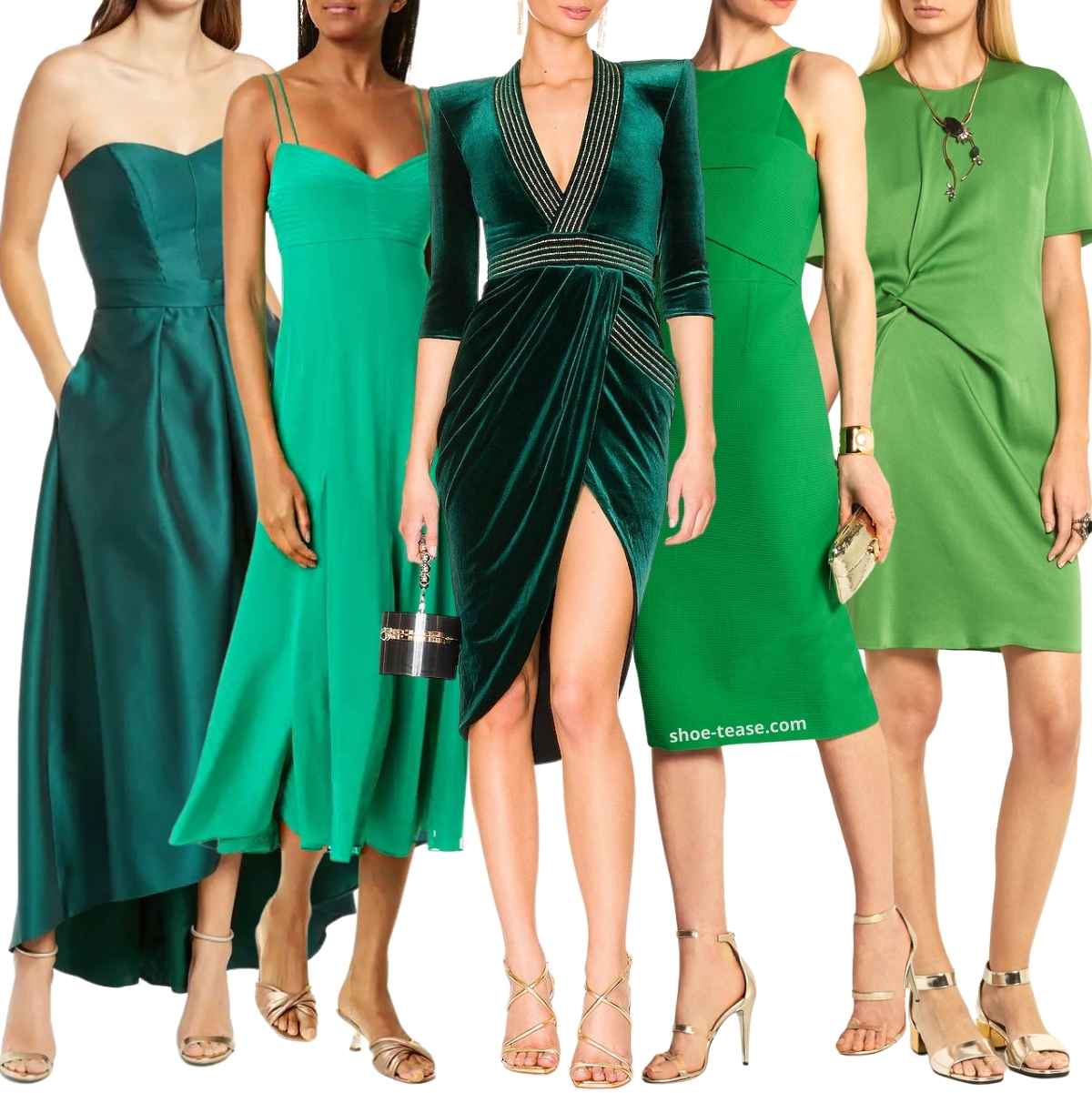 Beautiful #Bottle#Green#Colour #Dresses||Green Colour Combination Ideas -  YouTube