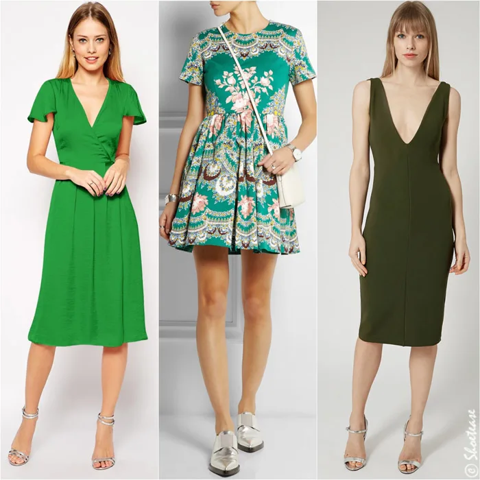 Go Green 10 Best Color Shoes To Wear With Green Dresses Emerald Outfits