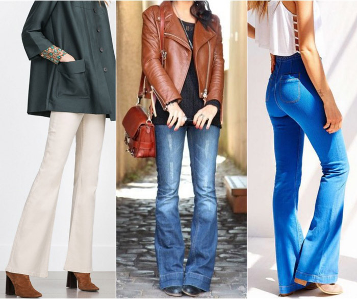 best shoes to wear with bell bottom jeans
