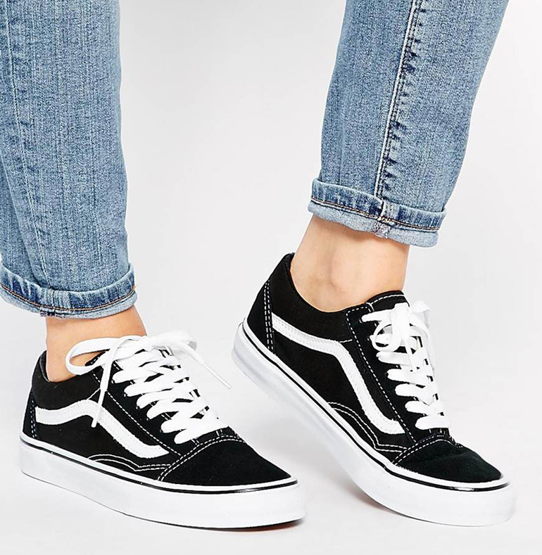 vans shoes with skinny jeans