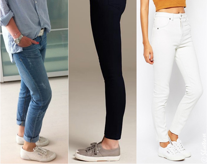 tennis shoes to wear with jeans