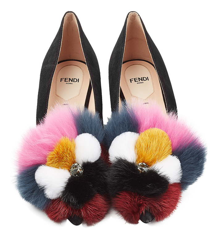 Aer Fendi's Furry, Fluffy Heels too Over-the-Top?