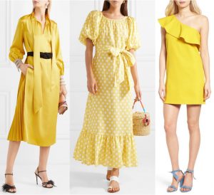 What Color Shoes to Wear with a Yellow Dress & Mustard Outfit