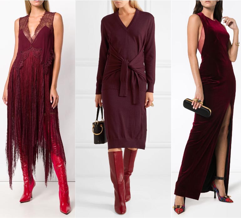 MICHAEL KORS Heels Size 6 M 3 Inch Maroon Wine Pointed Toe Burgundy Dress  Shoes | eBay
