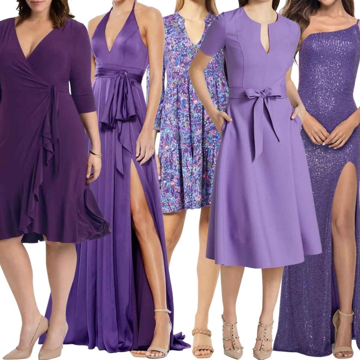 light lavender color dress