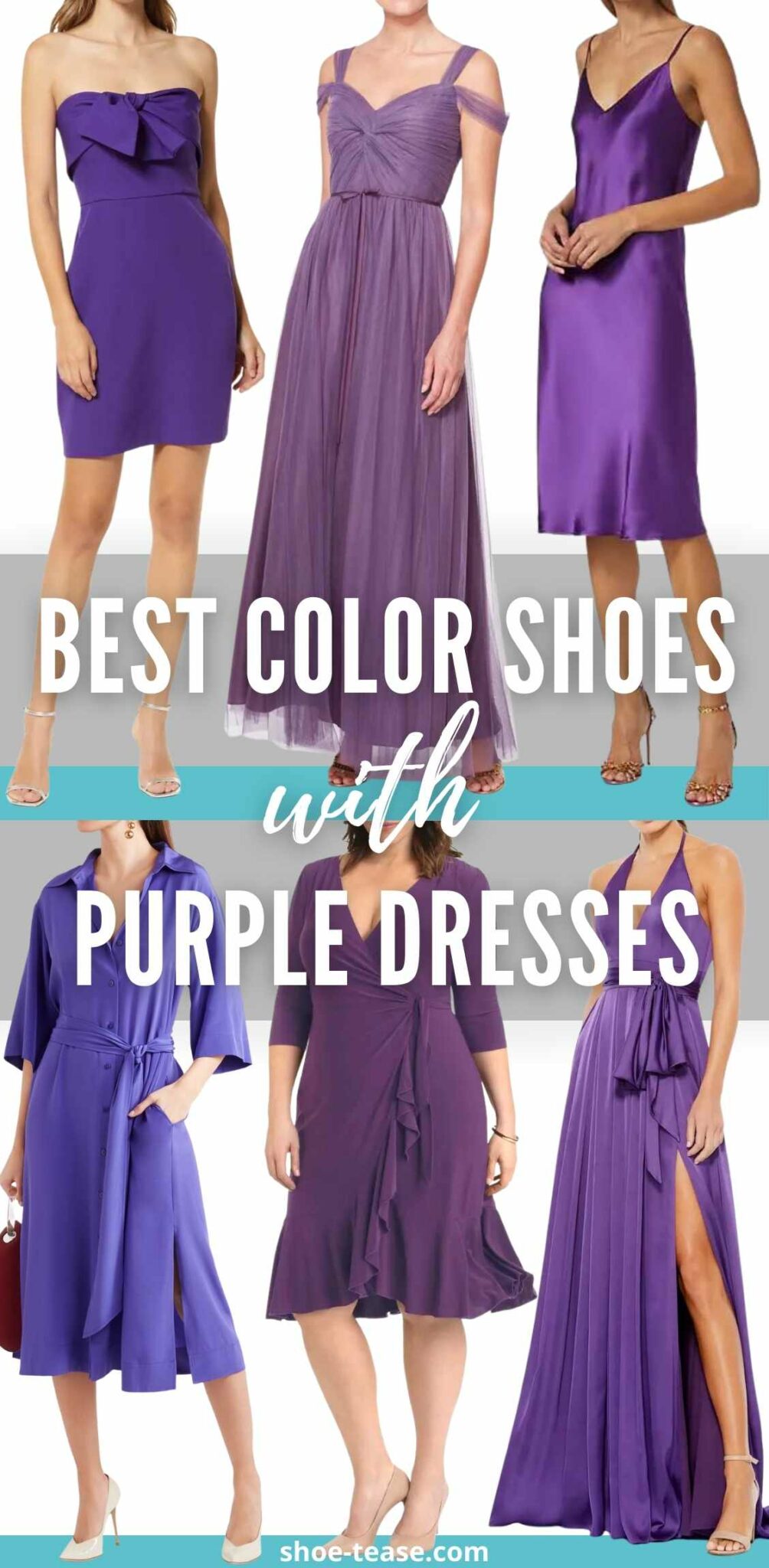 What Color Shoes Go With Light Purple Dress