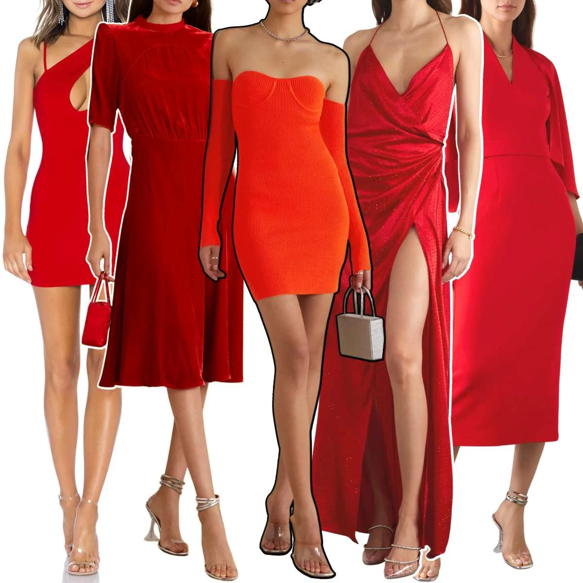 4 Color Shoes to Wear With a Red Dress