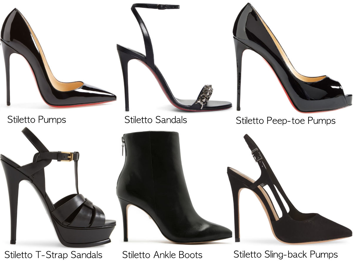 dok beskæftigelse strubehoved What are stilettos? What's the Difference Between Stilettos vs Pumps?
