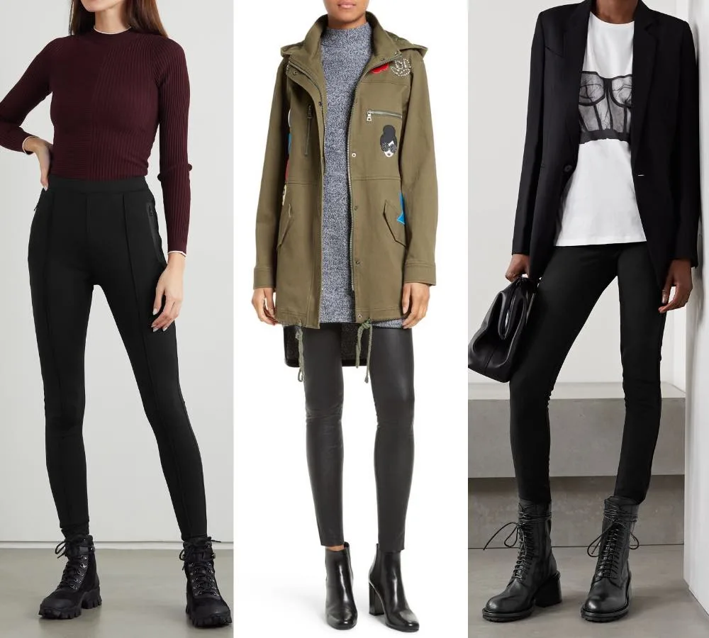 How To Wear Short Boots With Leggings? – solowomen
