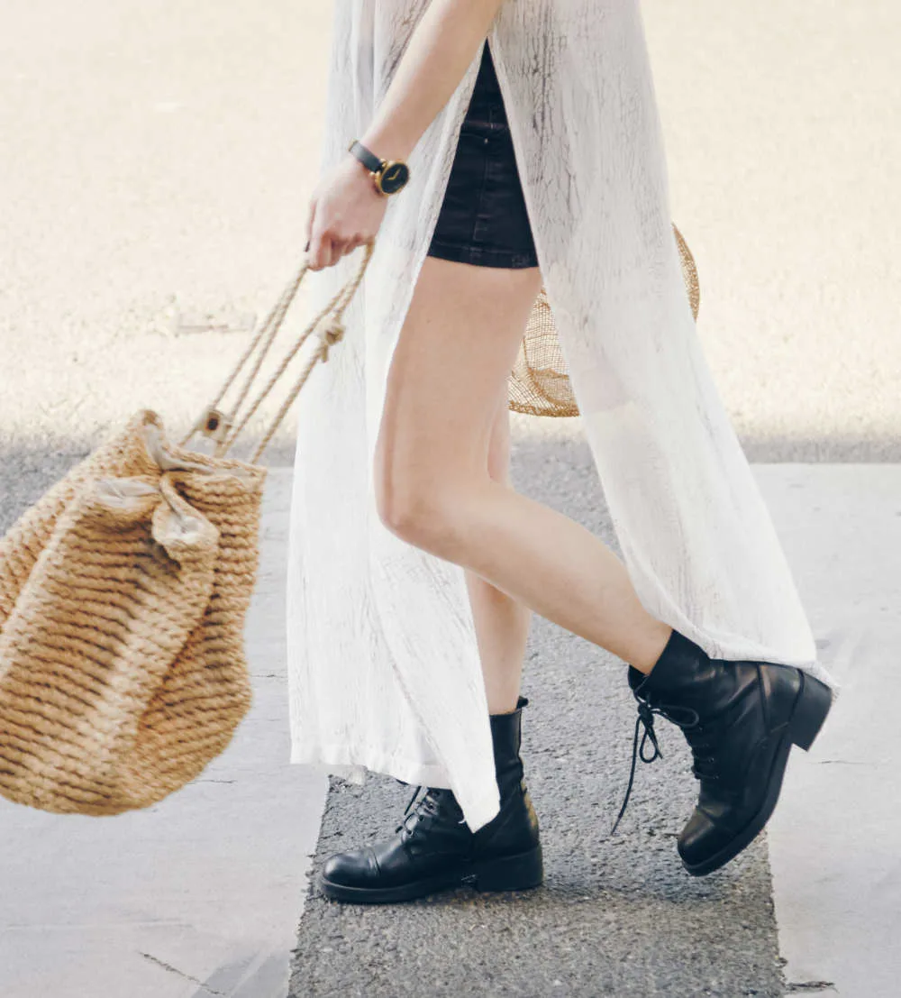 How to Style White Combat Boots: Top 13 Outfits