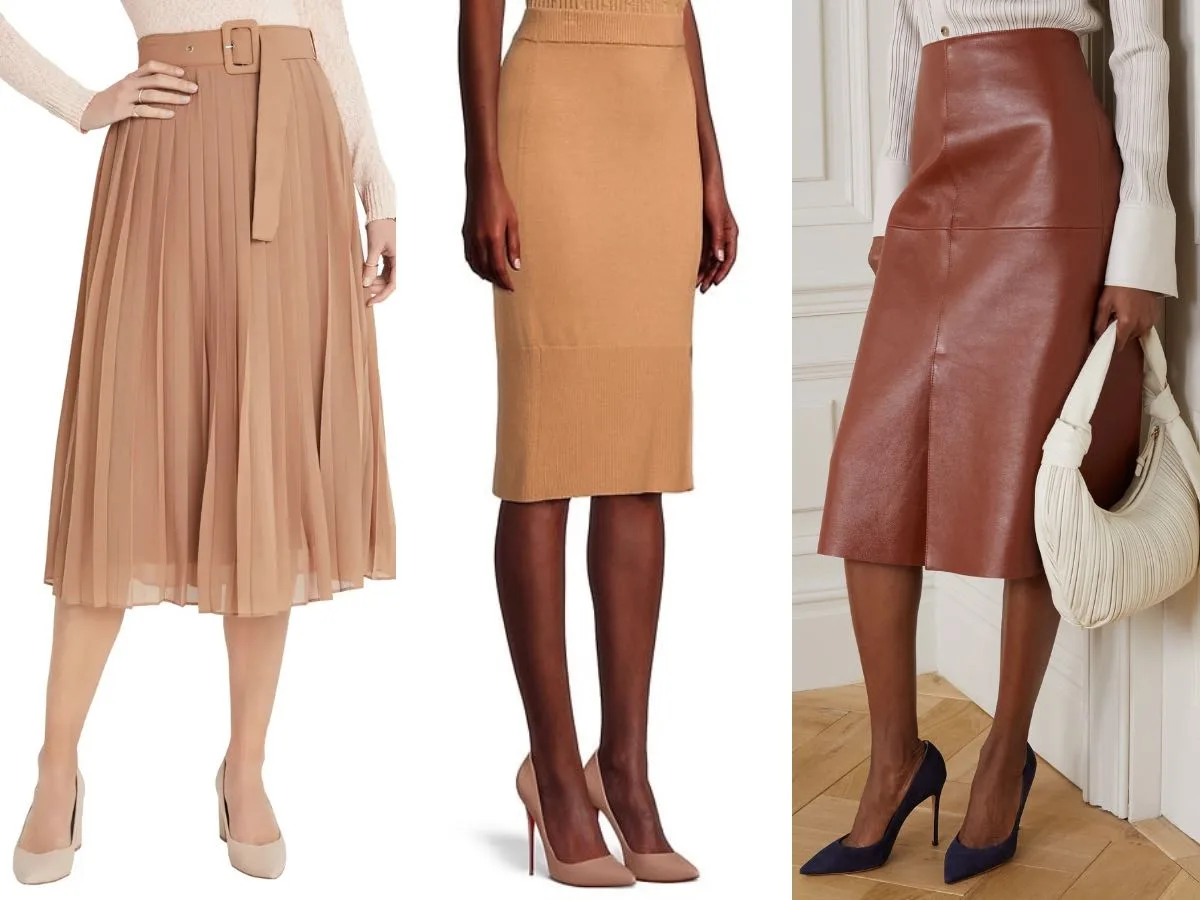 Officially Iconic Chocolate Brown High Waisted Cargo Midi Skirt
