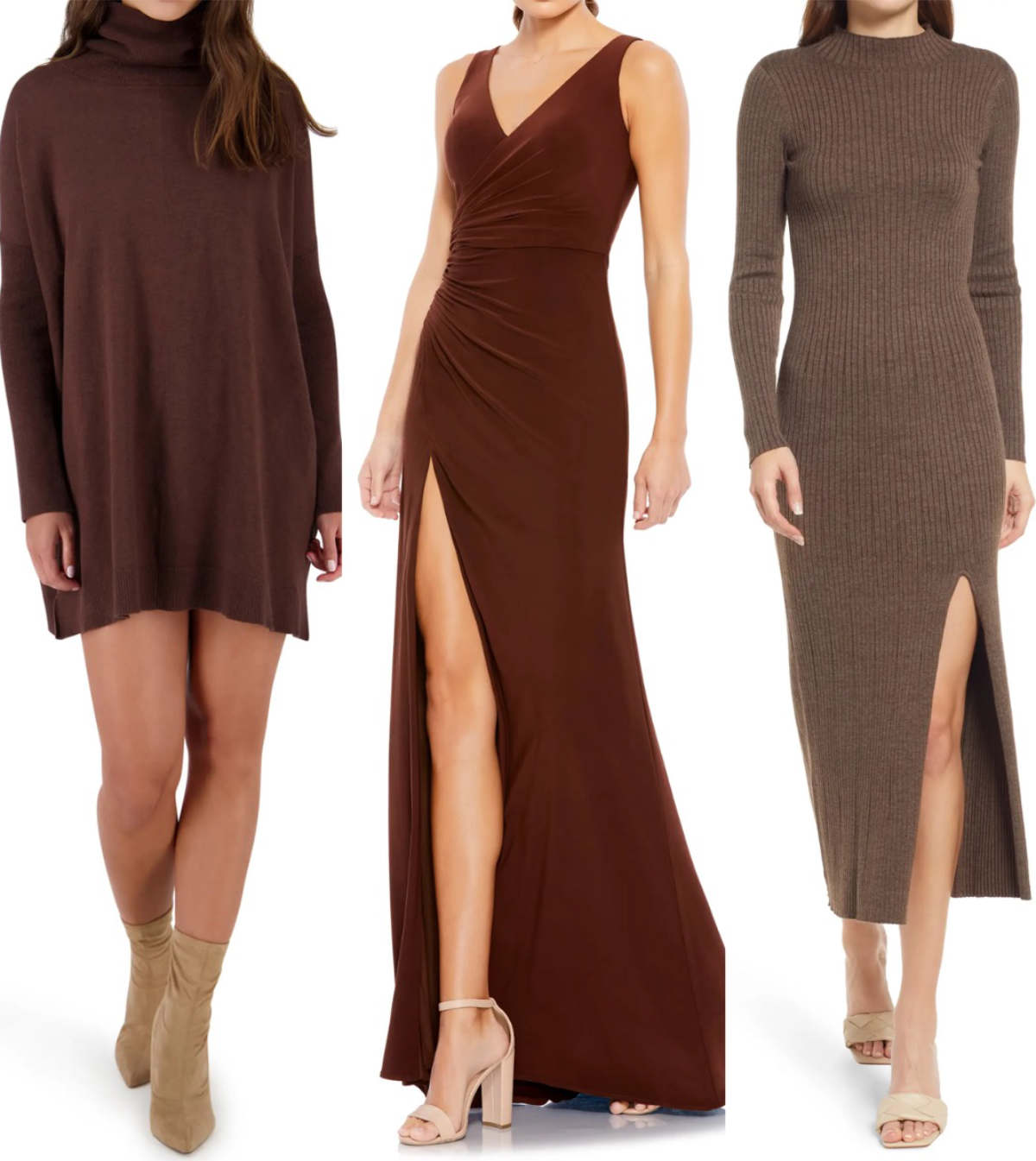 Aggregate more than 163 brown color combination dress best - seven.edu.vn