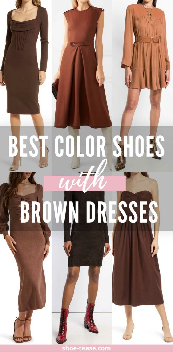 What Color Shoes with Brown Dress Outfits - 12 Best Colors to Wear!