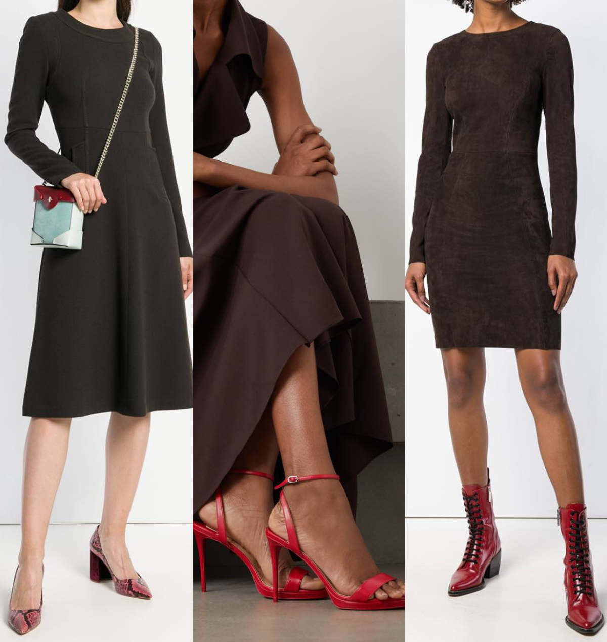 What Color Shoes To Wear With A Brown Dress