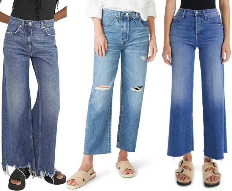 What Shoes to Wear for Wide Leg Jeans to Create Stylish Outfits!