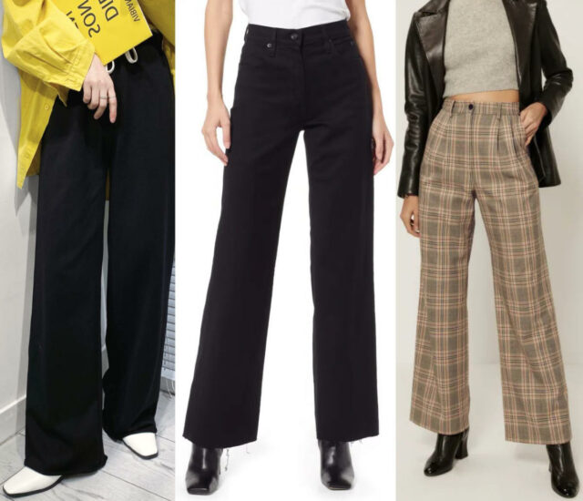 What Shoes to Wear with Wide leg Pants Outfits & Trousers - 14 Styles