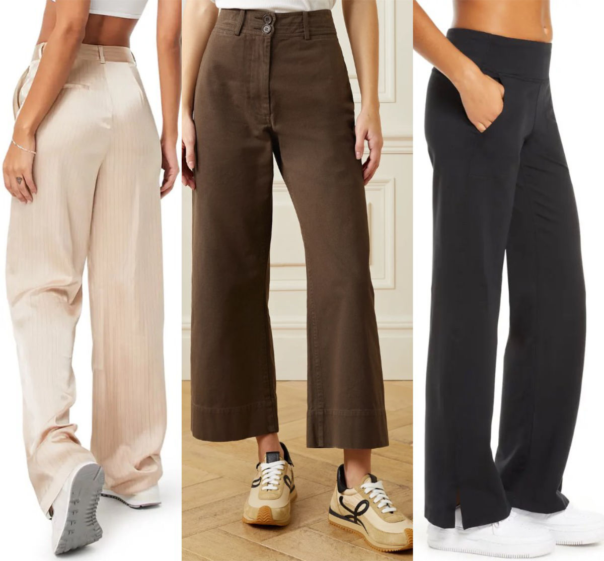 How to Style Wide Leg Pants With Boots and Shoes Story - ShoeTease Shoe  Blog & Styling Services