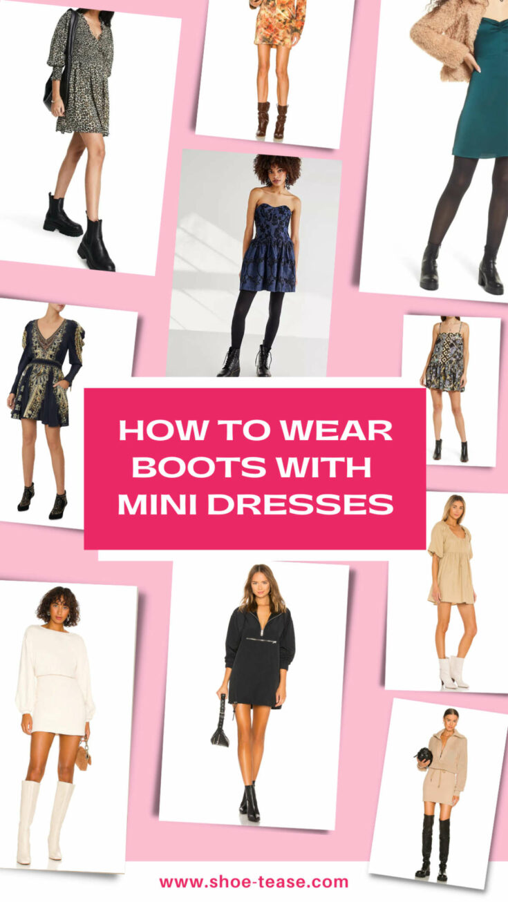 How to Wear Short Dresses with Boots - 9 Great Boots for a Mini Dress