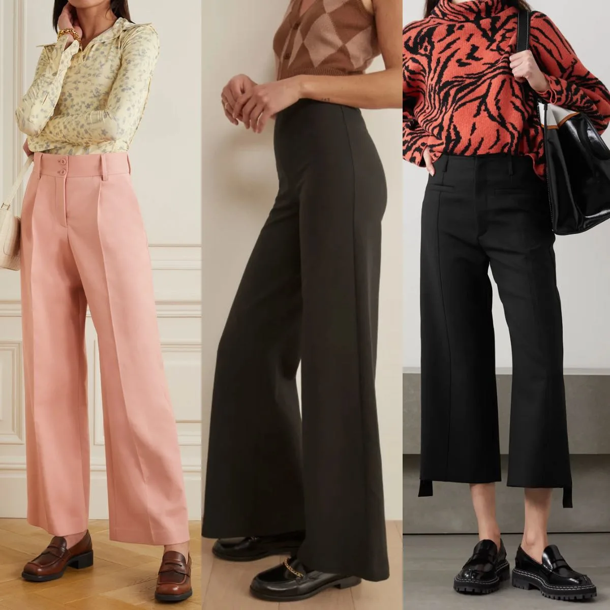 The 27 Best Shoes To Wear With Wide Leg Pants