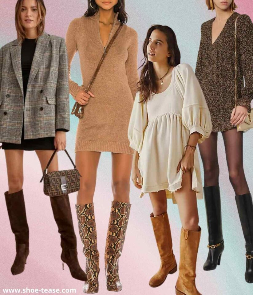 How to Wear Short Dresses with Boots - 9 Great Boots for a Mini Dress