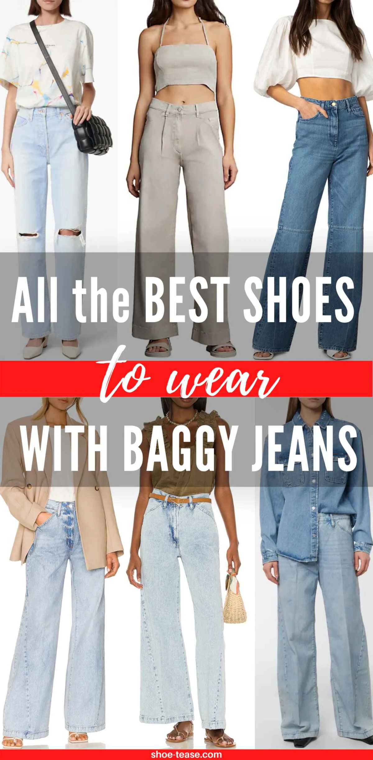 Relajante Desventaja actividad What Shoes to Wear with Baggy Jeans Outfits for Women | ShoeTease
