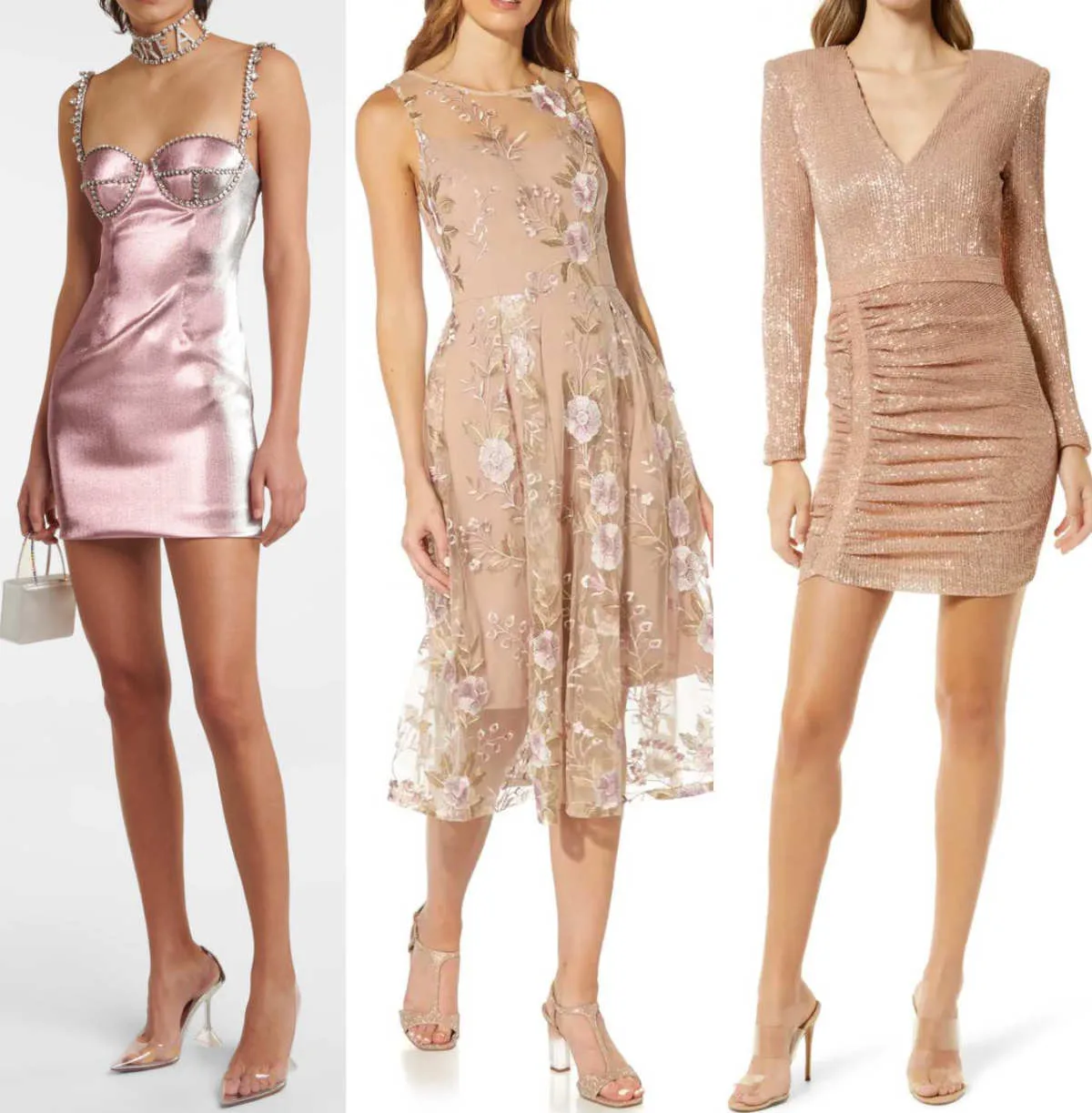 Rose Gold Dress: What Color Shoes to Choose?** – empirecoastal