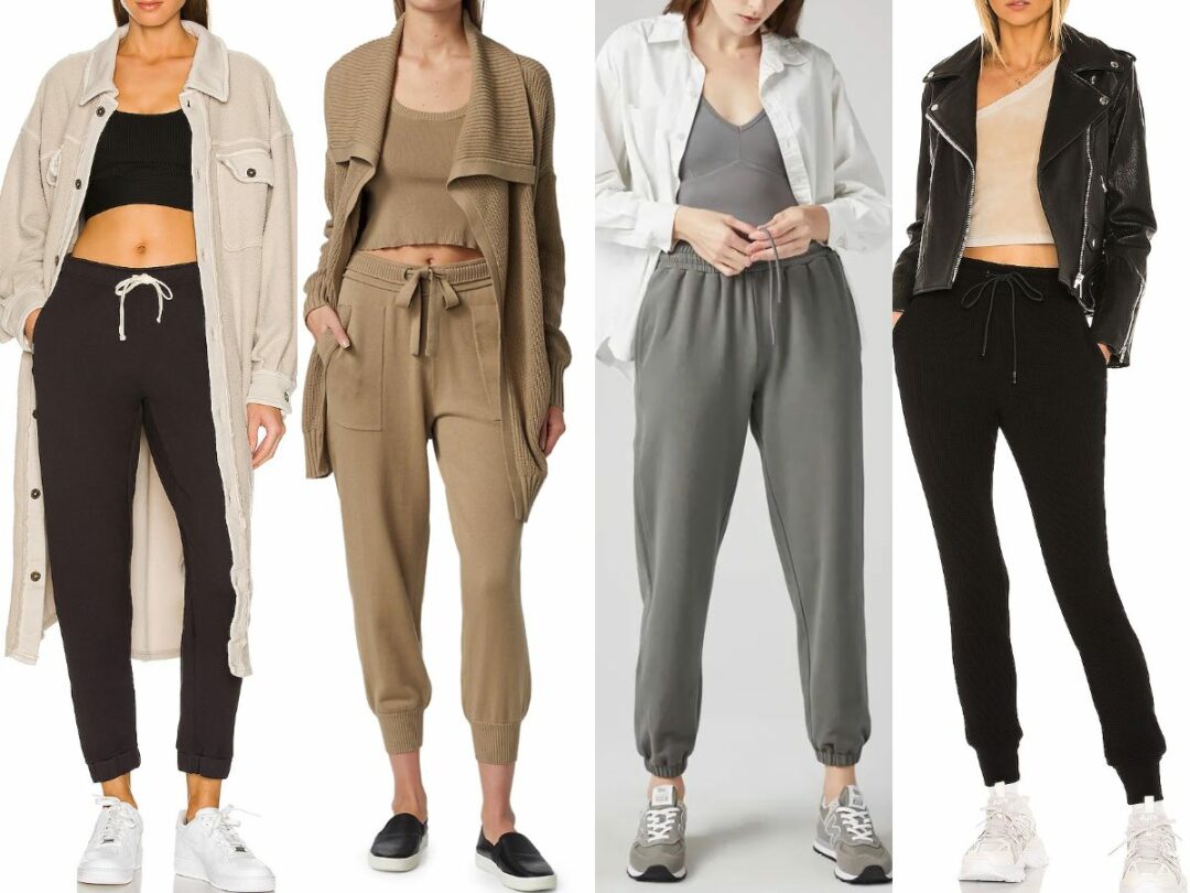 What Shoes to Wear with Joggers & Sweatpants Outfits for Women