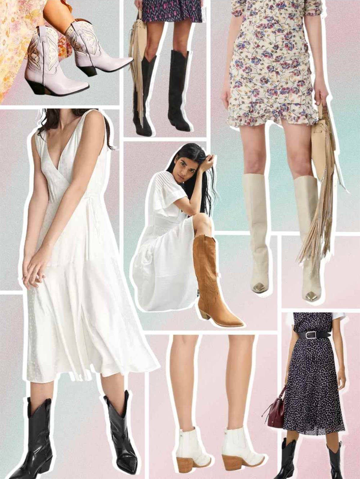 Outfits with white boots are great because you can wear them for fall,  winter, summer and spring. Want to know how…