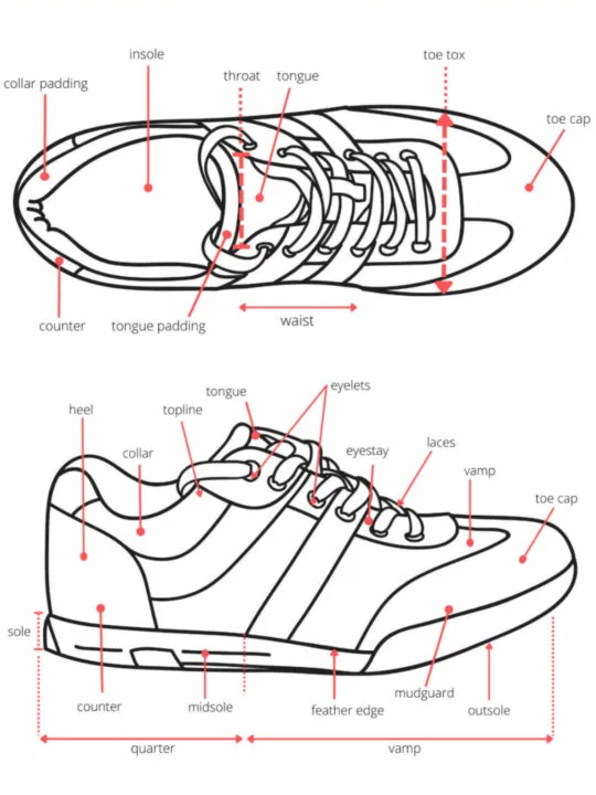 LACE-UP SHOES definition in American English