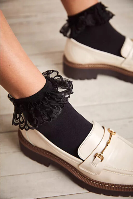 Most Stylish Socks for Loafers 15 Socks and Loafers Ideas for Women