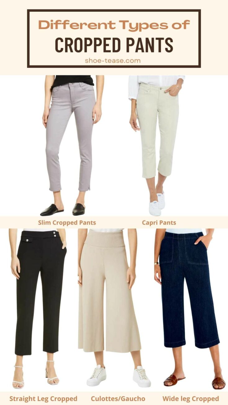 15 Best Shoes To Wear With Cropped Dress Pants Capris ShoeTease   Best Shoes To Wear With Cropped Pants Womens 735x1307 