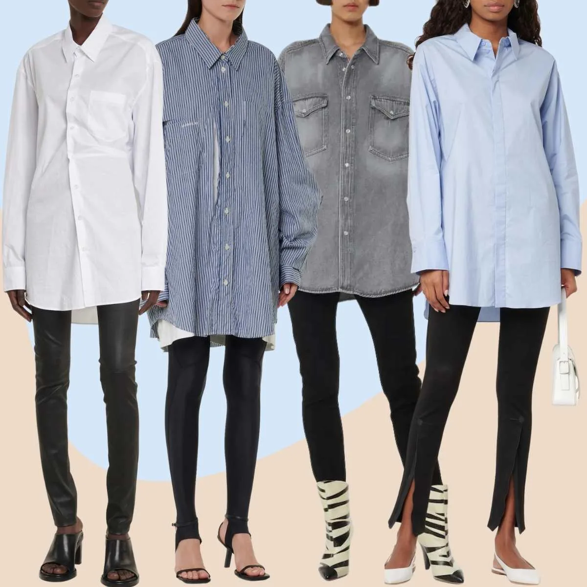 How to Wear Oversized Shirts: 14 Easy Outfit Ideas