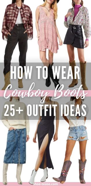 How To Wear Cowboy Boots Outfits In 2024 25 Chic Women S Outfits   How To Wear Cowboy Boots Outfits Womens 314x640 