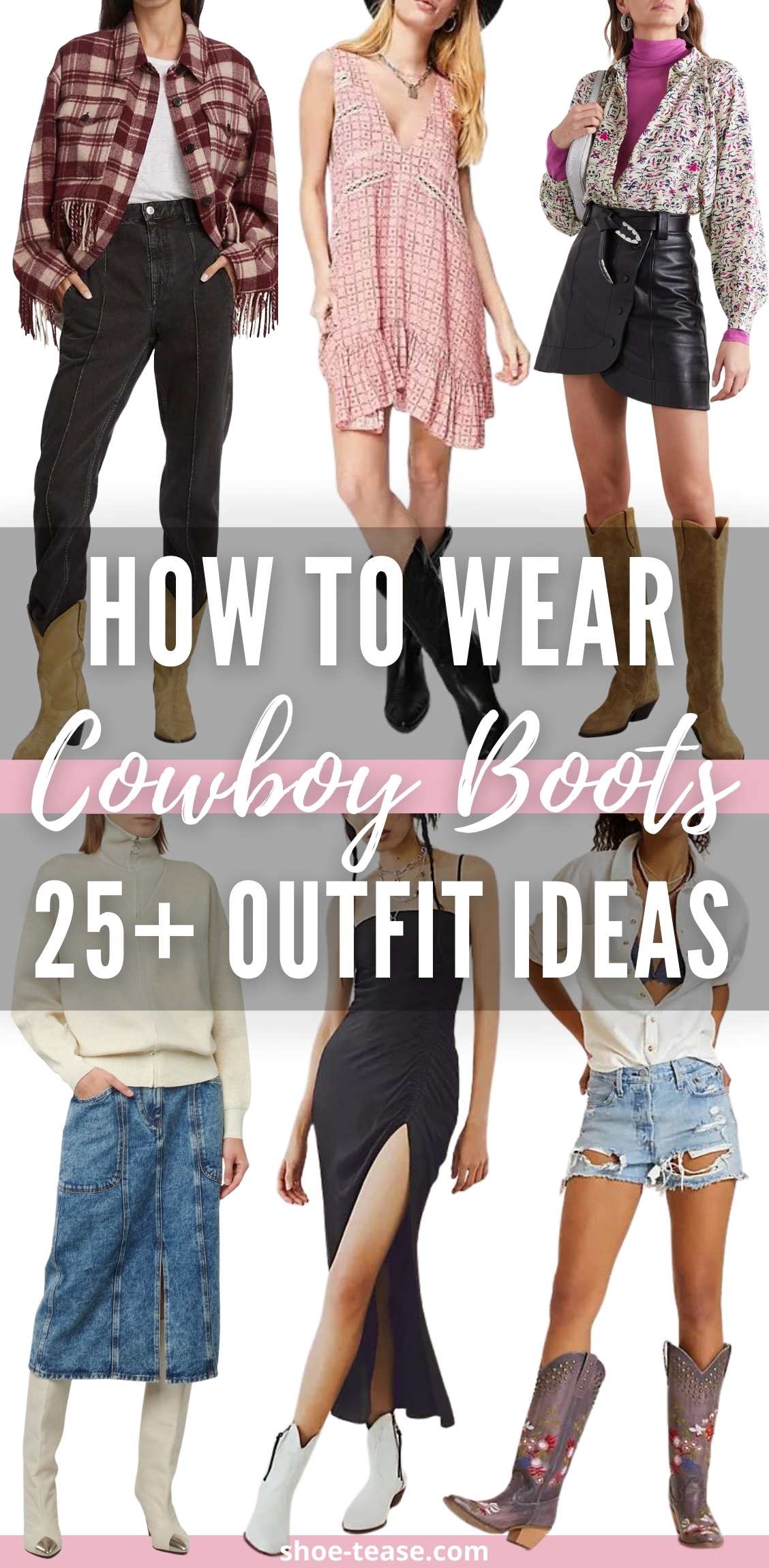 50 Fashionable Cowboy Boots Outfit Ideas To Make A Bold Statement | vlr ...