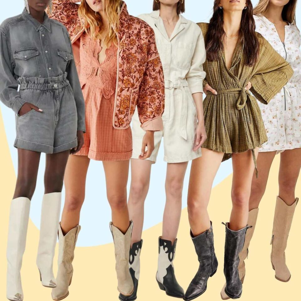 How To Wear Cowboy Boots Outfits In 2024 - 25+ Chic Women's Outfits