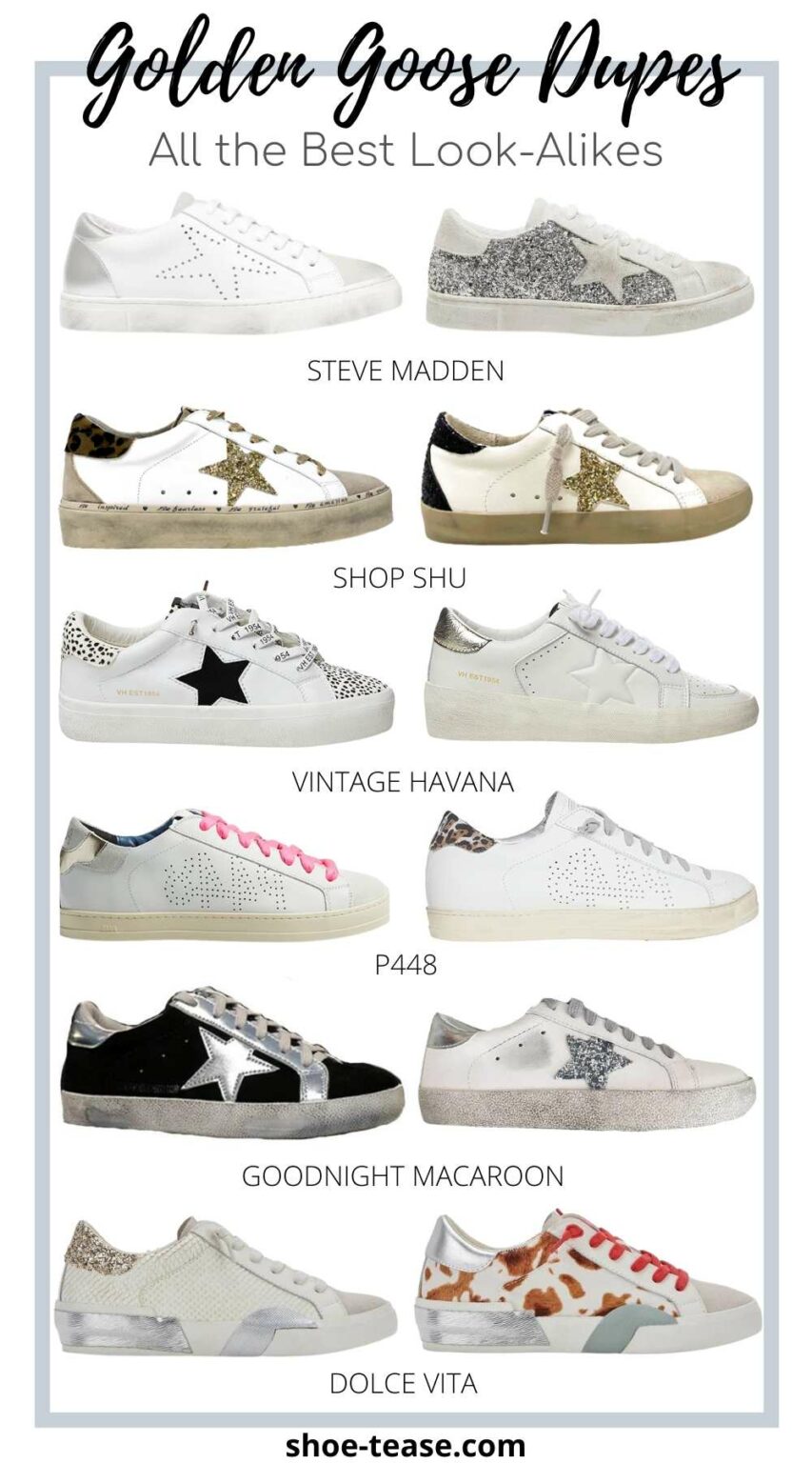 Best Golden Goose Dupes & Look-A like Sneakers for a Lower Cost!