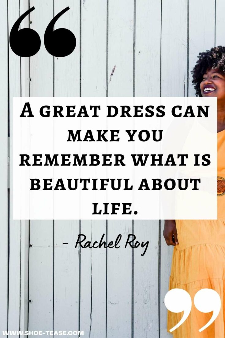 60 Best Dress Quotes, Black & Red Dress Quotes & Captions for Instagram