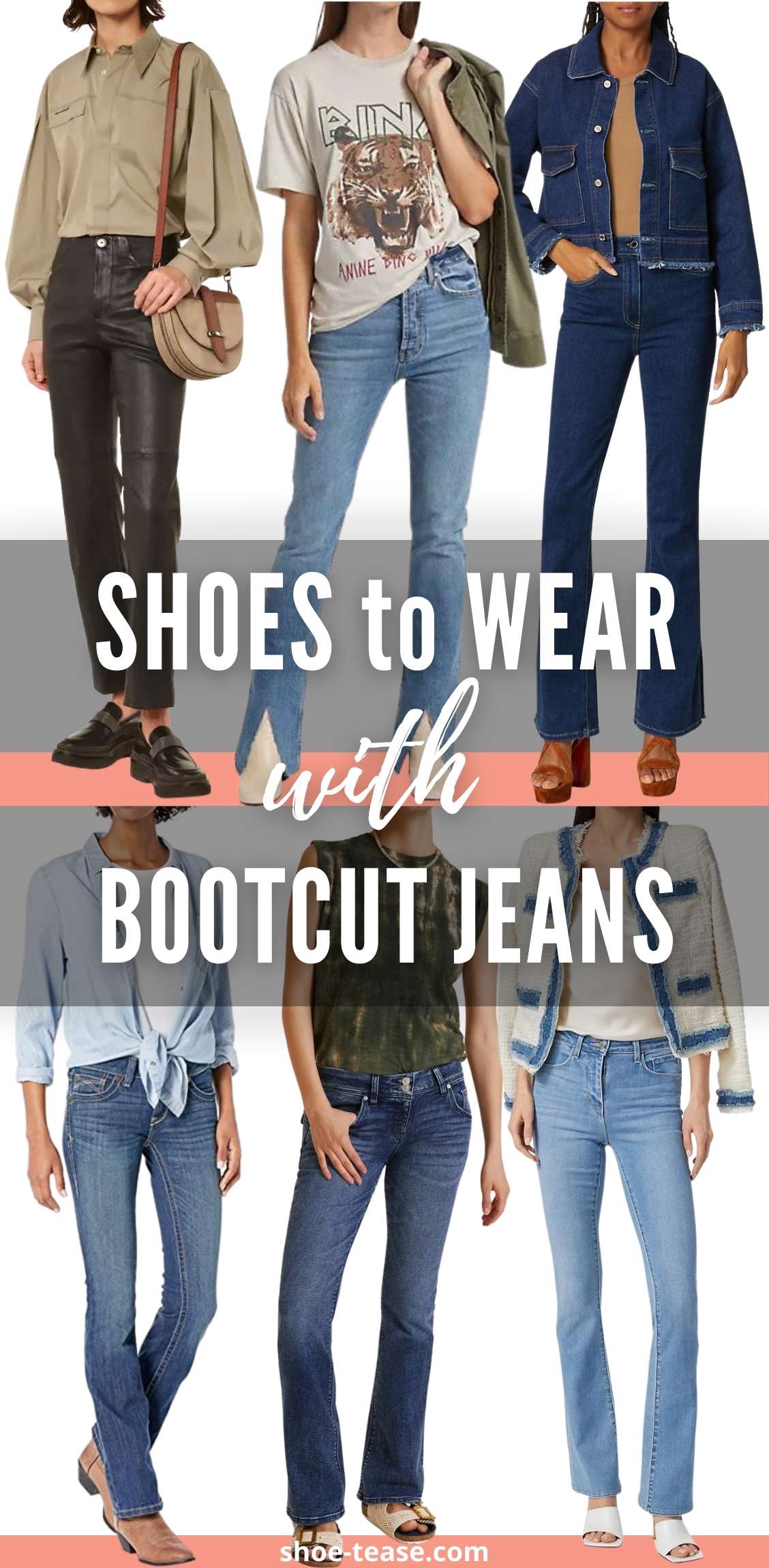 Best Shoes To Wear With Bootcut Jeans Outfits For Women In 2023
