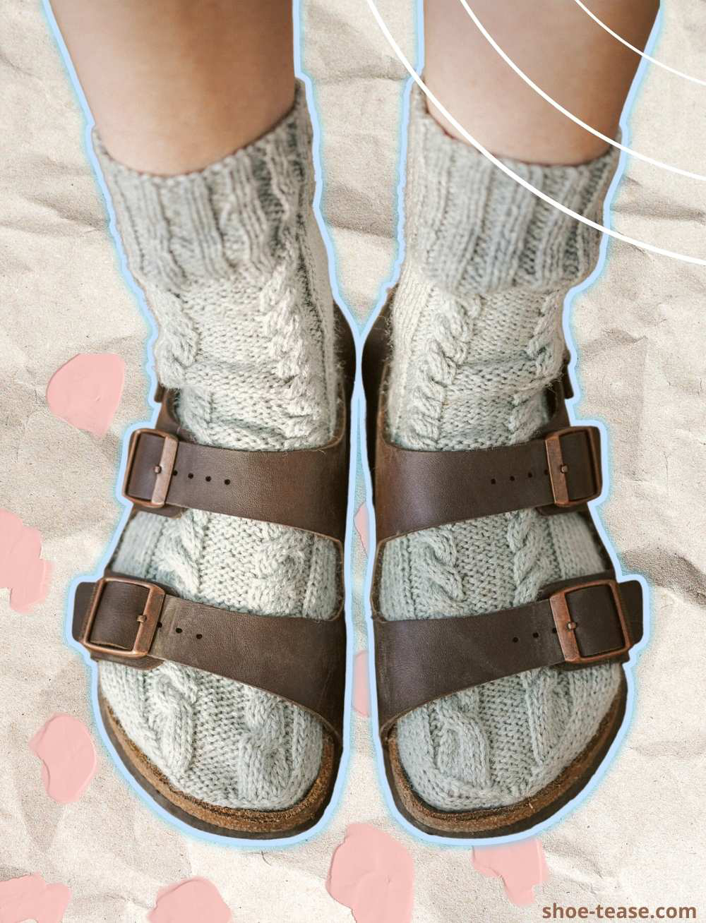 White socks with shoes and sandals, the trend you either love or hate, Culture