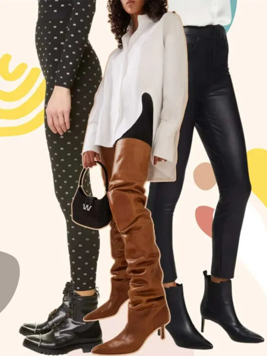 Legging Boots, Thigh Boots, and Leggings. 